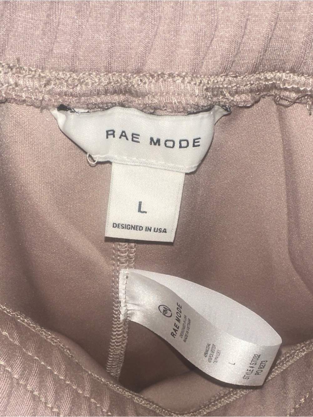 Rae Mode Lg Elegant Tan Midi Skirt with Pockets - Picture 4 of 5